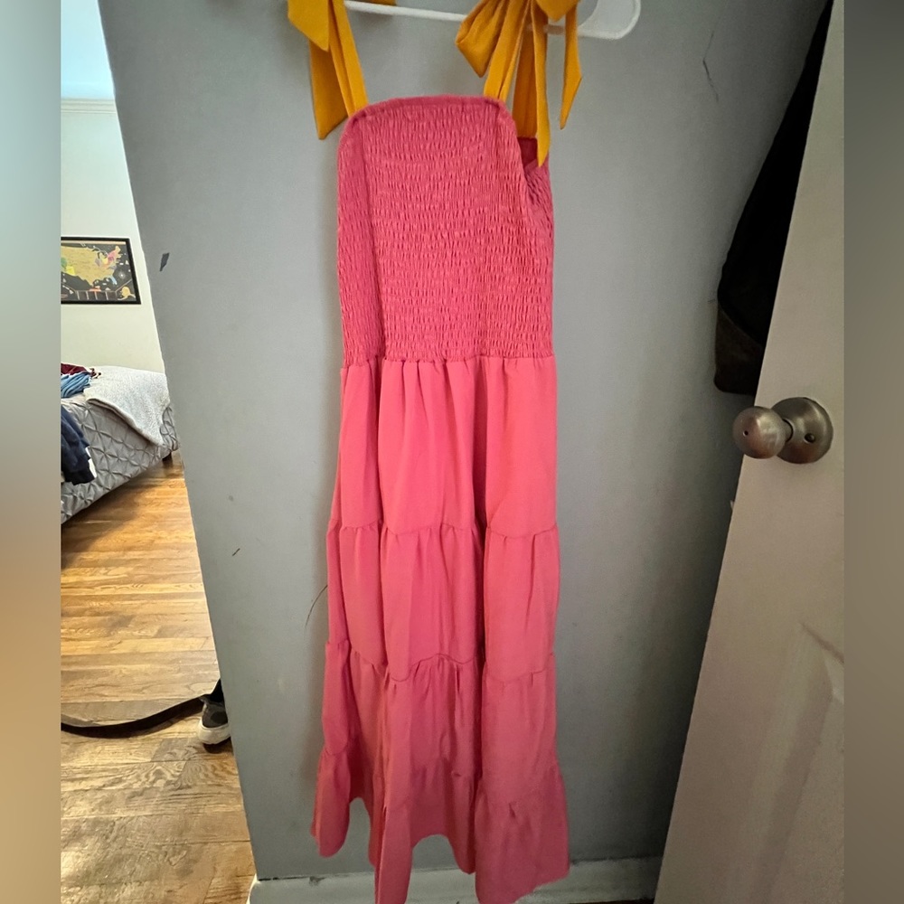 Pink dress